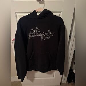 Madhappy Black Bow Hoodie